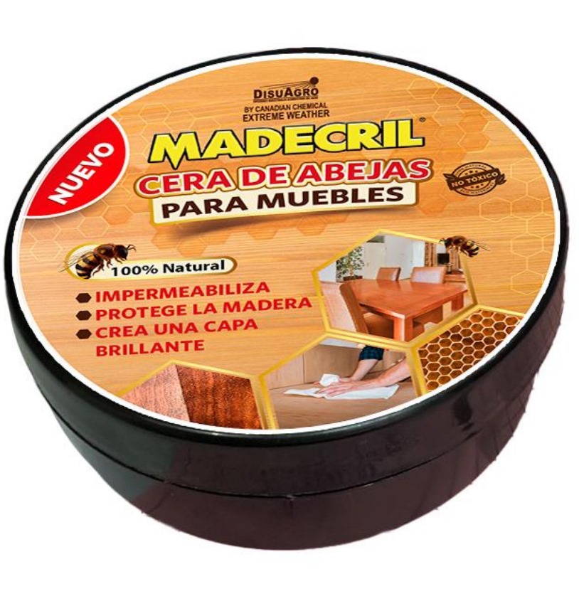 Cera de abejas para muebles 200 gr x2